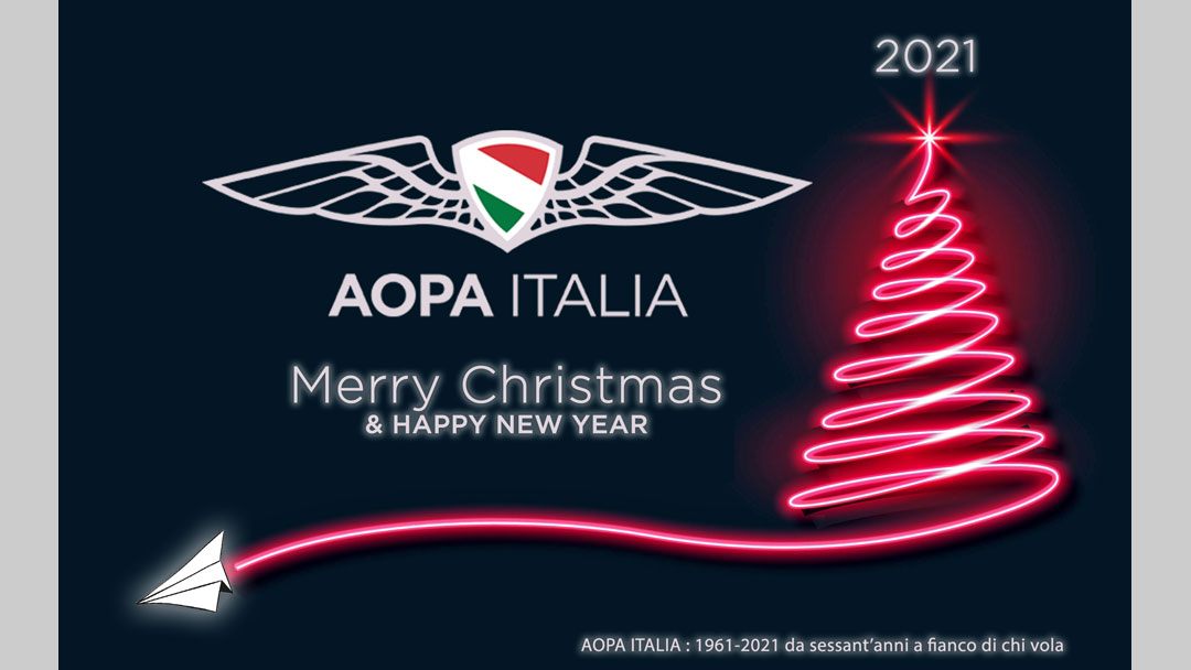Merry Christmas 2021 AOPA Italia