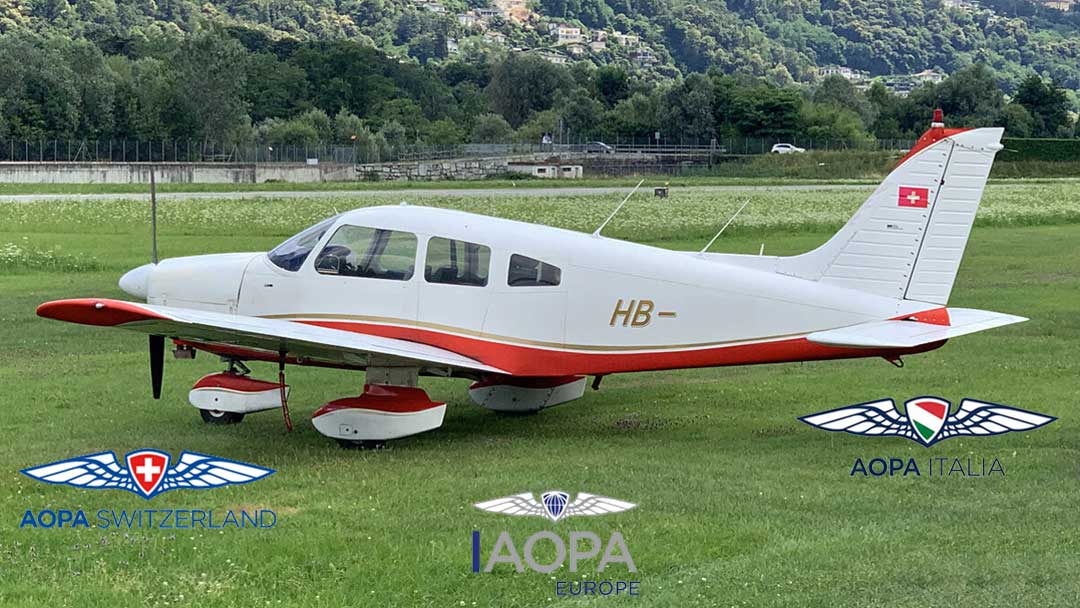 AOPA Italia supporta il fly-out avioturistico di fine Agosto della consorella Svizzera AOPA CH