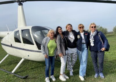L'equipaggio dell'R44 di Michela Musoni